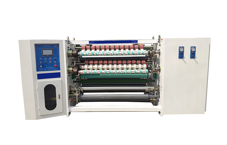 BF-High speed ultra transparent Bopp tape cutting machine